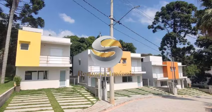Casa 3 dormitórios nova, moderna, suite com sacada, quintal, churrasqueira