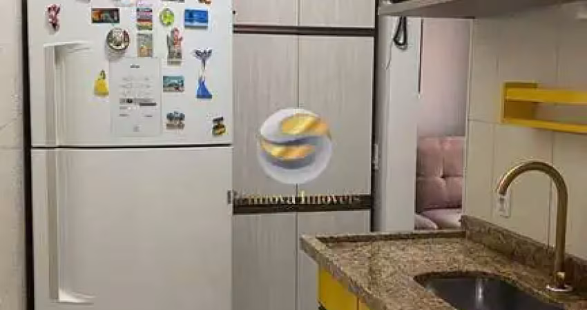 Apartamento reformado com planejados, só entrar, 2 dorm. 01 vagas