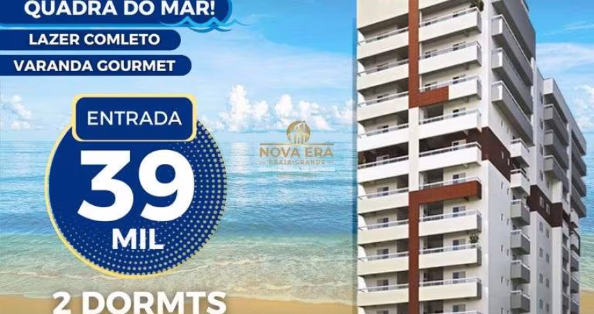 39 Mil de Entrada !! Apto 2 Dormts 1 Suíte C/Varanda Gourmet,1 vaga, Lazer Top