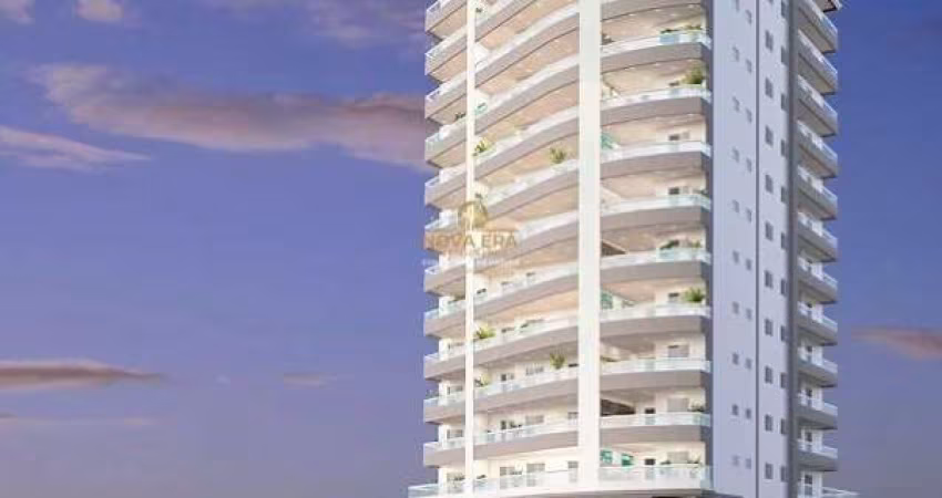 Frente Mar !! Entrada R$ 101.514,30 - 2 Dormts 1 Suíte C/Varanda Gourmet, 1 vaga