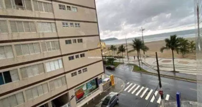 Vista mar na guilhermina, 1 dormitório apenas r$235mil