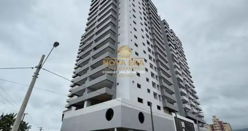 Vista mar, 2 suítes, sacada gourmet, 1 vaga, lazer completo, 595 mil
