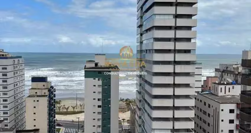 Execelente apto na tupi,vista mar,frente rua,com sacada gourmet