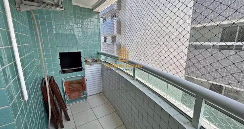 1 dormitório no boqueirão, sacada gourmet, prédio com lazer completo.