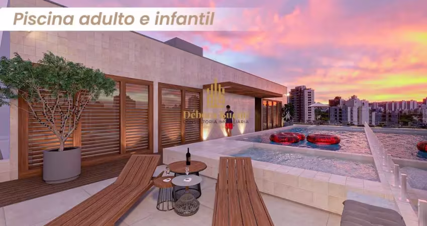 Alto padrão canto do forte ! entrada r$ 100 mil - 2 dormts 1 suíte, lazer