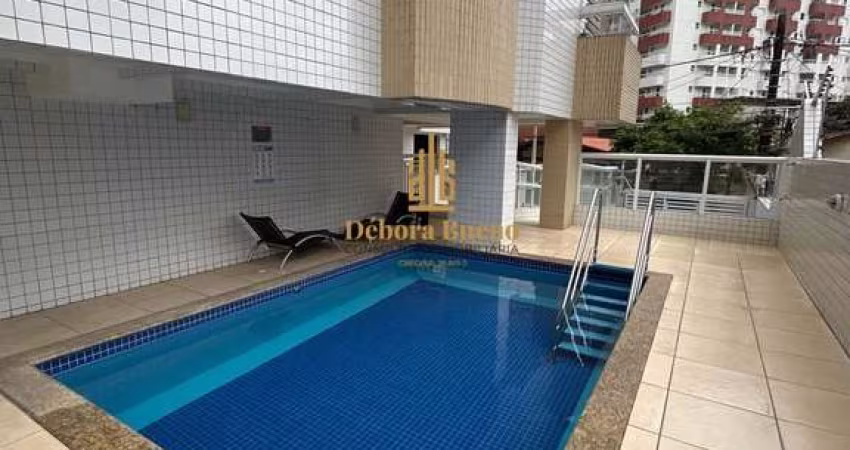 Mobiliado Guilhermina Locação,sacada gourmet,2dorm,1suite,1vaga,apenas R$3.500