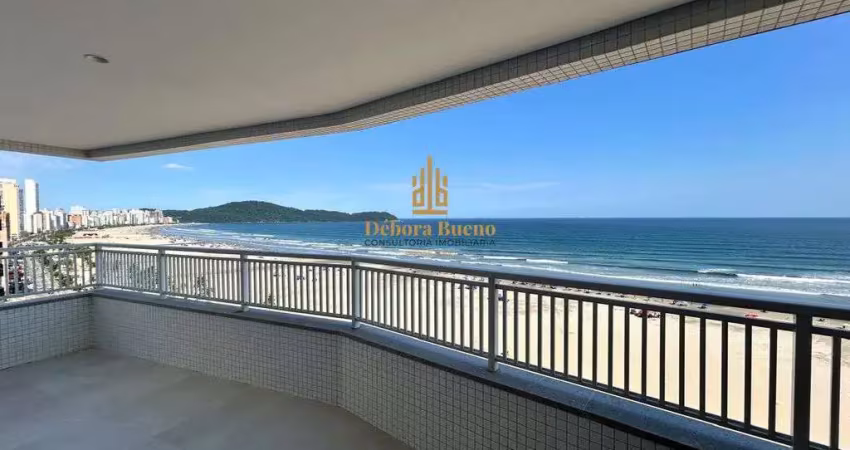 Alto padrao frente e vista mar !!! entrada e parcelado direto construtora 2dorm