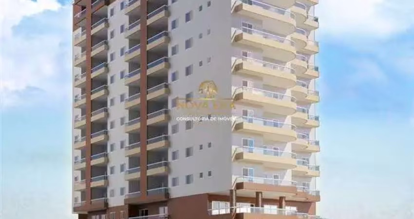 Pertinho do mar!1 dormitório, sacada gourmet, 1 vaga, lazer só 60 mil de entrada