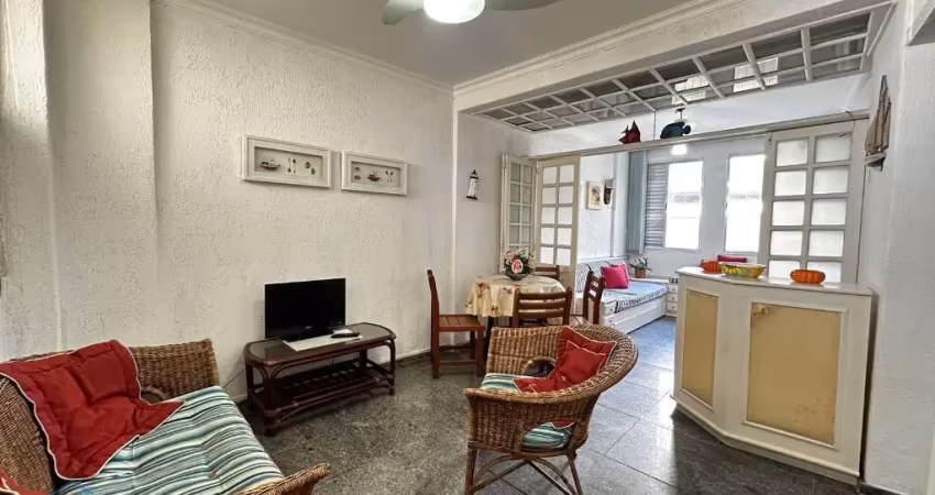 Apartamento com 1 quarto à venda na Avenida Leomil, Pitangueiras, Guarujá