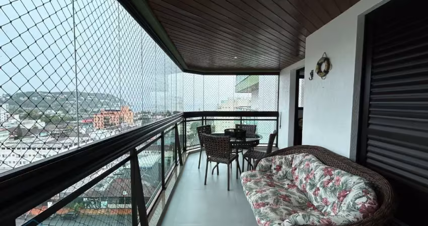 Apartamento com 3 quartos para alugar na Rua Iracema, Loteamento João Batista Julião, Guarujá