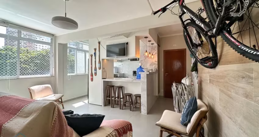 Apartamento com 2 quartos para alugar na Avenida General Rondon, Vila Alzira, Guarujá