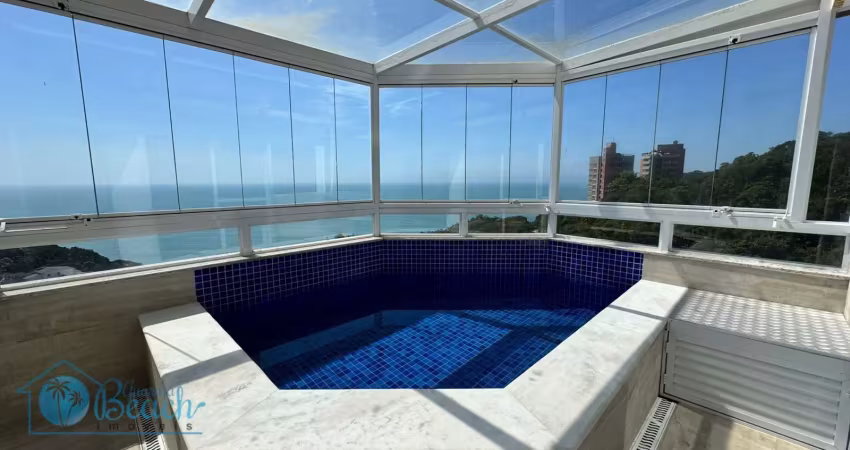 Apartamento a venda no pernambuco, com vista total para o mar