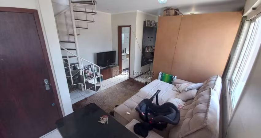 Apartamento Cobertura 2 dormitórios 2 banheiros e garagem