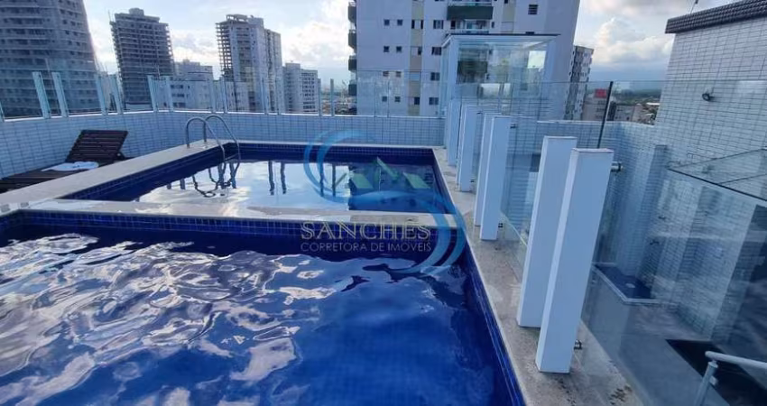 Apartamento com 1 dorm, Guilhermina, Praia Grande - R$ 385 mil, Cod: 5659