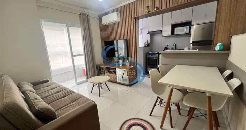 Apartamento com 1 dorm, caiçara, praia grande - r$ 330 mil, cod: 5935