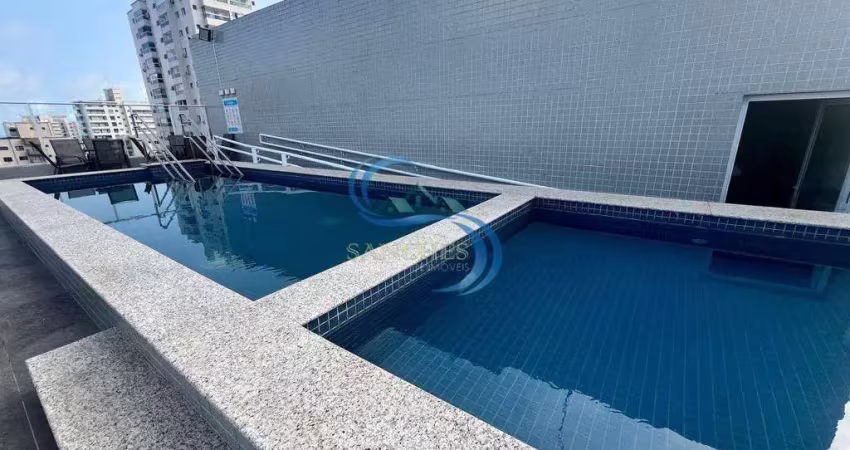 Apartamento com 2 dorms, canto do forte, praia grande - r$ 460 mil, cod: 6062