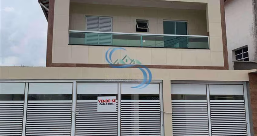 Casa de Condomínio com 2 dorms, Princesa, Praia Grande - R$ 210 mil, Cod: 6141