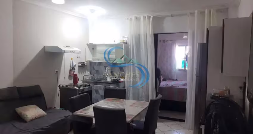 Kitnet com 1 quarto, balneário maracanã, praia grande