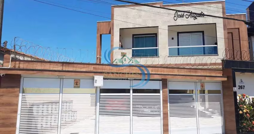 Casa de condomínio com 2 quartos, jardim real, praia grande