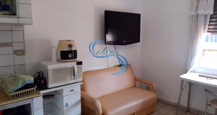 Kitnet com 1 quarto, jardim real, praia grande - r$ 165 mil, cod: 677