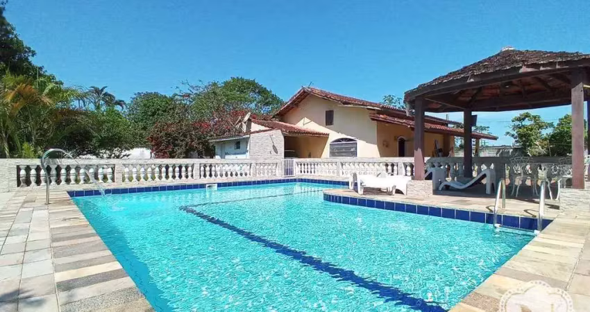 Chácara com piscina à venda no gaivota - itanhaém sp