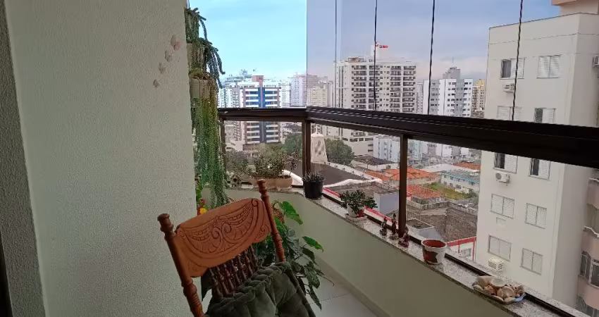 Amplo apartamento 2 dorm reversível para 3 com vista parcial mar no kobrasol