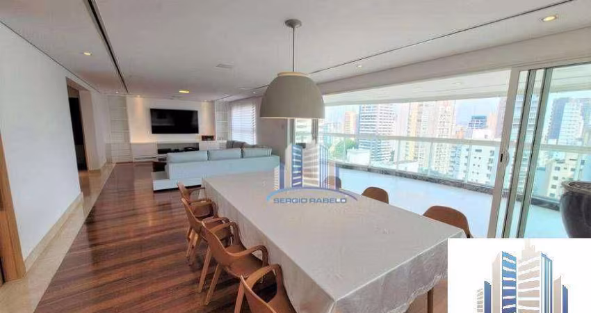 Apartamento com 4 dormitórios à venda, 388 m² por R$ 9.600.000,00 - Moema - São Paulo/SP