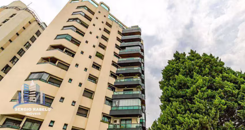 Apartamento com 4 dormitórios à venda, 250 m² por r$ 1.800.000,00 - moema - são paulo/sp