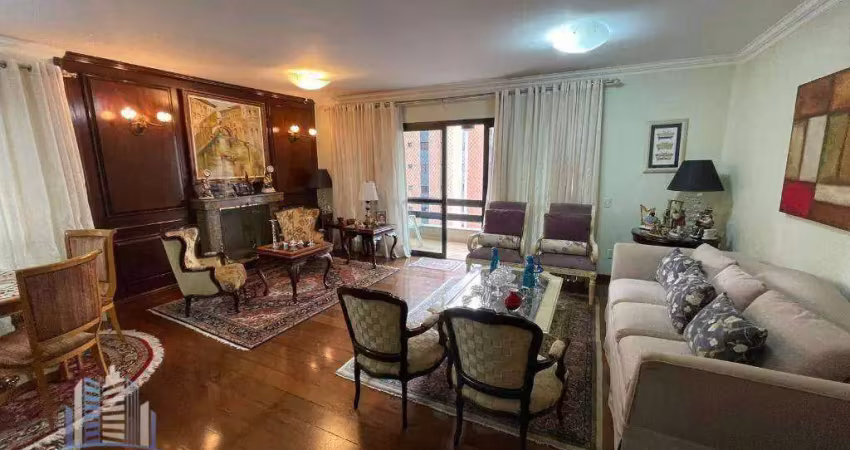 Apartamento com 4 dormitórios à venda, 200 m² por r$ 2.200.000,00 - moema - são paulo/sp