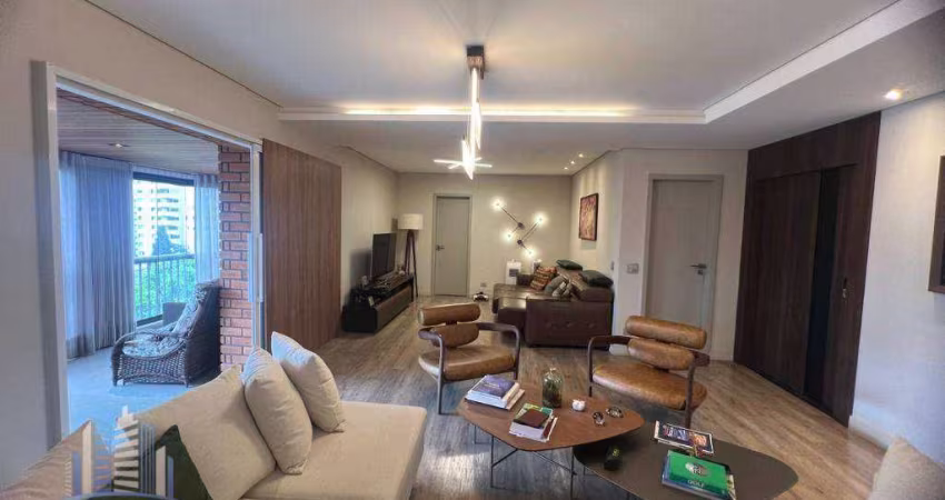 Apartamento com 4 dormitórios, 220 m² - venda por R$ 3.800.000,00 ou aluguel por R$ 33.000,00/mês - Moema - São Paulo/SP