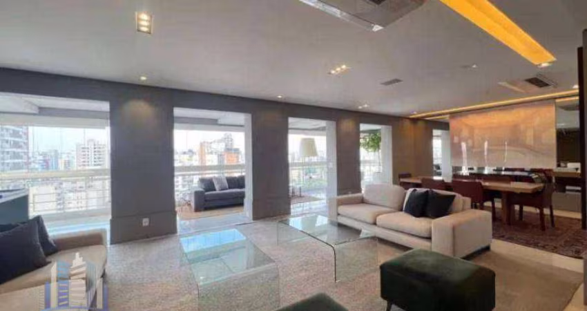Apartamento com 3 dormitórios à venda, 275 m² por R$ 6.400.000,00 - Moema - São Paulo/SP