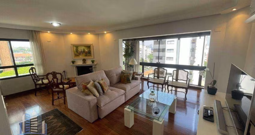Apartamento com 3 dormitórios à venda, 163 m² por R$ 1.900.000,00 - Moema - São Paulo/SP