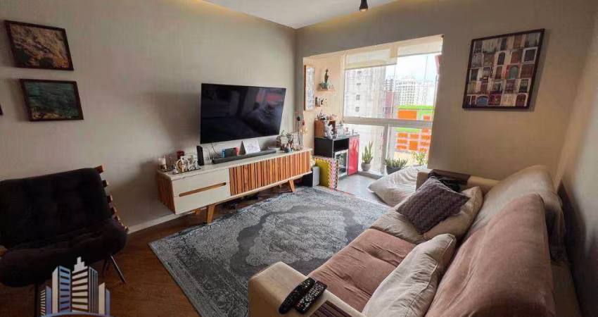 Apartamento com 3 dormitórios à venda, 80 m² por R$ 1.100.000 - Moema - São Paulo/SP