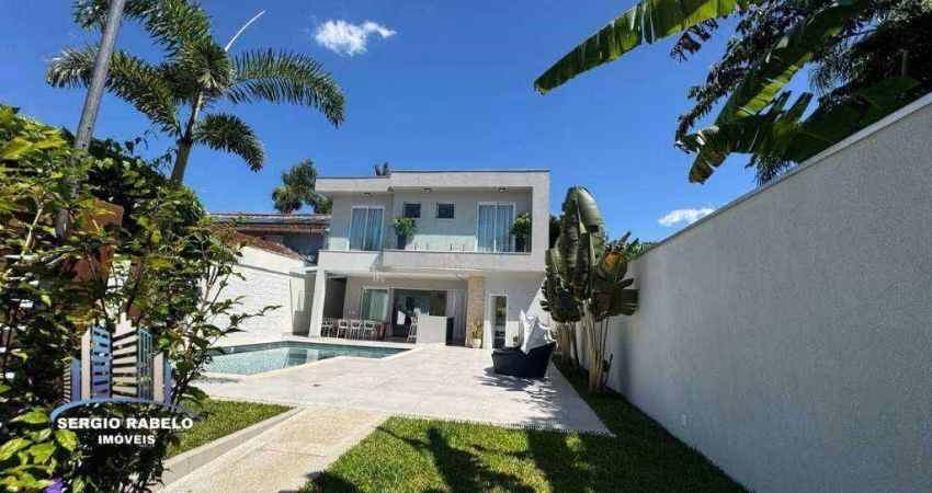 Casa com 4 dormitórios para alugar, 240 m² por R$ 11.100,00/mês - Balneário Praia do Pernambuco - Guarujá/SP