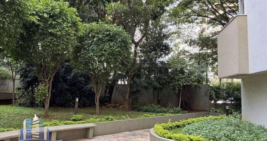 Apartamento com 1 dormitório para alugar, 45 m² por r$ 3.793,44/mês - moema - são paulo/sp