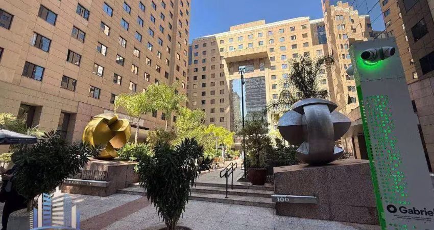 Flat para alugar, 54 m² por r$ 9.950/mês - moema - são paulo/sp