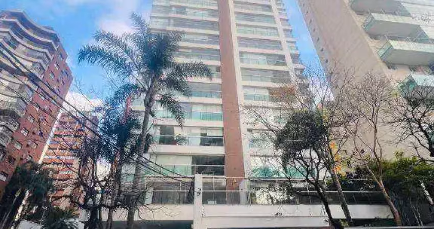 Apartamento com 4 dormitórios à venda, 180 m² por r$ 4.300.000,00 - moema - são paulo/sp