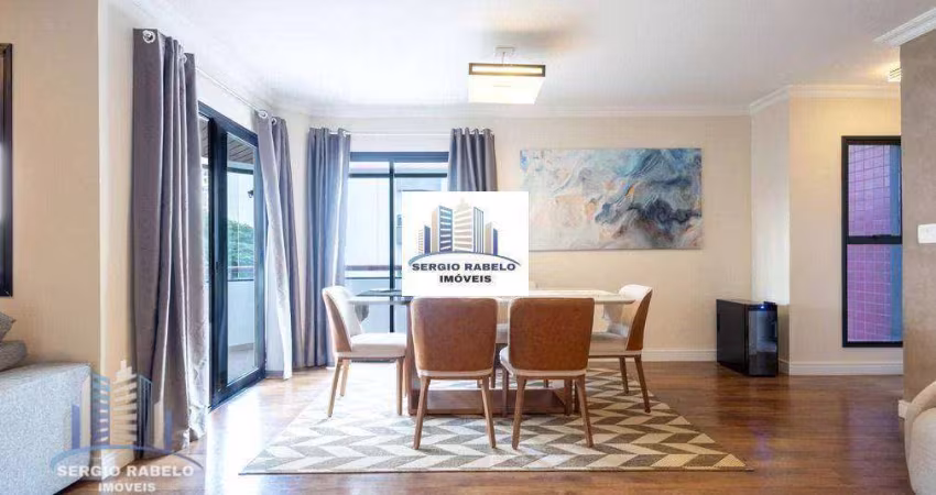 Apartamento com 3 dormitórios à venda, 106 m² por R$ 1.790.000,00 - Moema - São Paulo/SP