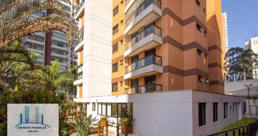 Apartamento com 3 dormitórios à venda, 184 m² por r$ 1.400.000,00 - panamby - são paulo/sp