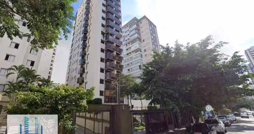 Apartamento com 1 dormitório para alugar, 45 m² por R$ 4.040,11/mês - Moema - São Paulo/SP