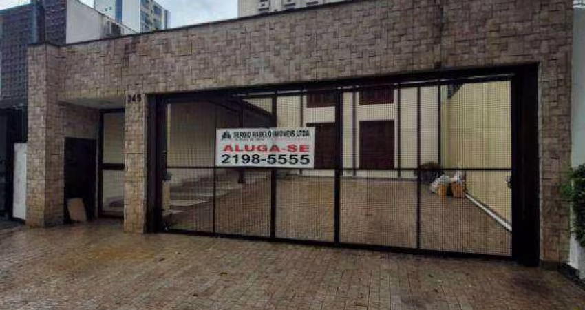 Sobrado para alugar, 343 m² por R$ 33.032,58/mês - Moema - São Paulo/SP