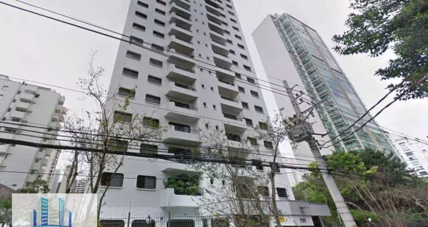 Apartamento com 3 dormitórios à venda, 130 m² por r$ 1.295.000,00 - moema - são paulo/sp