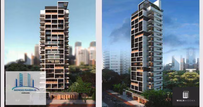 Studio à venda, 25 m² por r$ 480.000,00 - moema - são paulo/sp