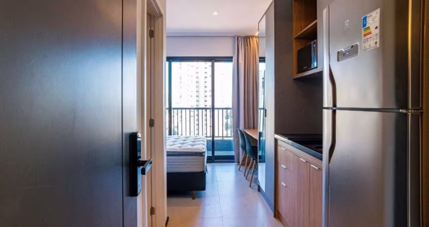Studio à venda em São Paulo, Vila Olímpia, com 1 quarto, 23,74m²
