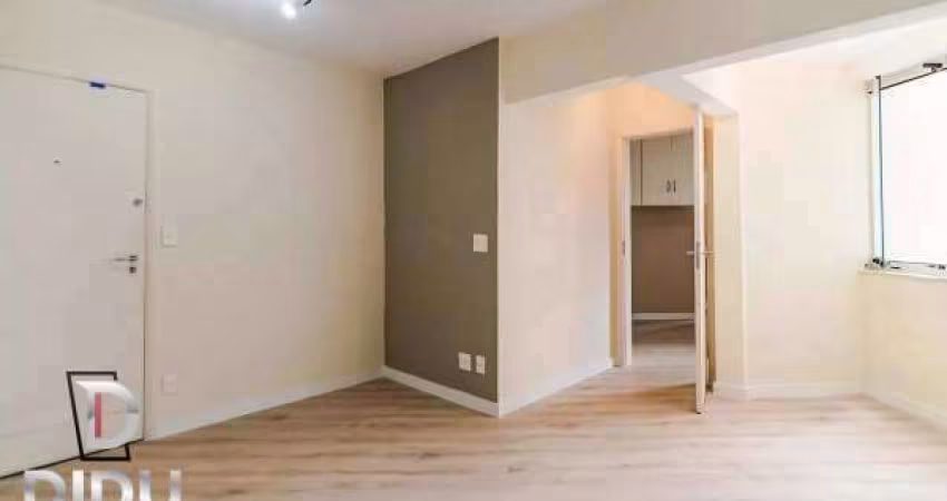 Apartamento à venda em São Paulo, Santa Cecília, com 1 quarto 1 suíte, sacada, 46m² 1 vaga. Condomínio com lazer.