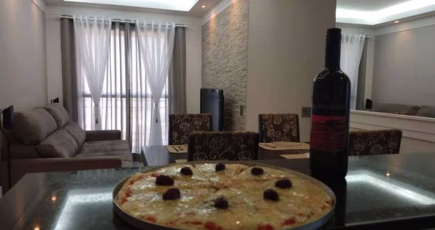 Apartamento à venda, no Spazzio Dell Arte,  em Santo André, Campestre, com 3 quartos 1 suíte, 68m² 2 vagas. Andar super alto.