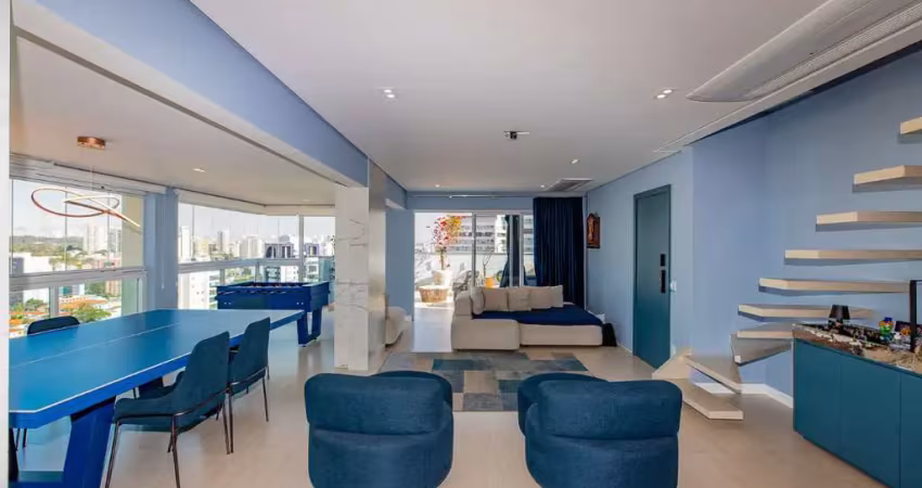Cobertura para venda em brooklin com 3 quartos, sendo 3 suítes, 227m²