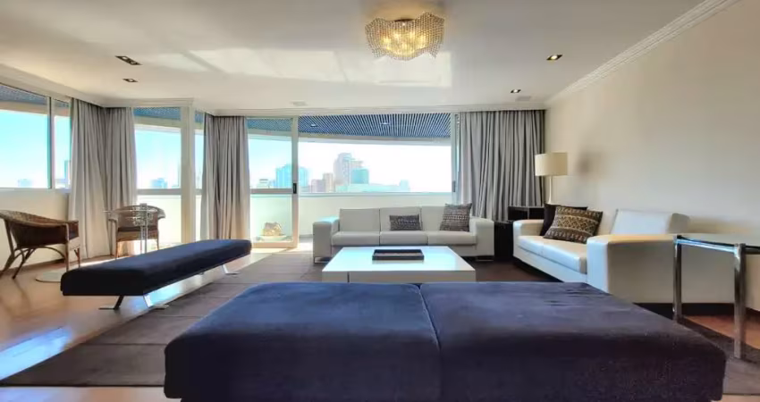 Apartamento tipo para venda em jardim com 4 quartos, sendo 4 suítes, 296m²
