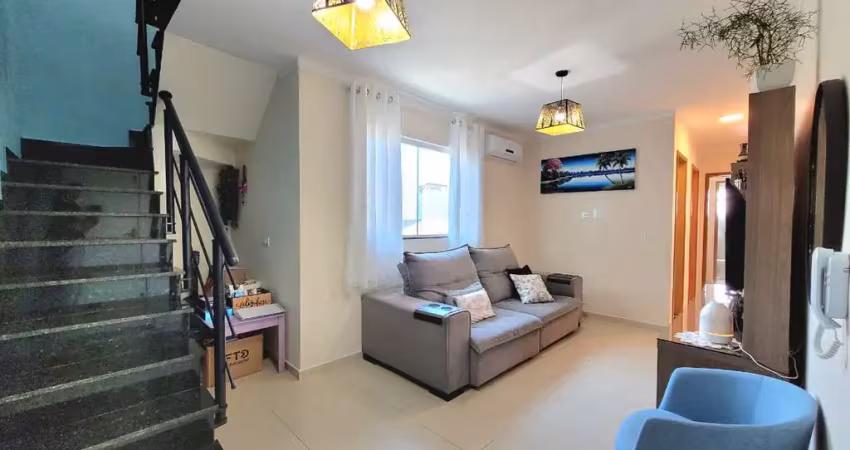 Cobertura para venda em parque novo oratório com 2 quartos, sendo 1 suíte, 100m²