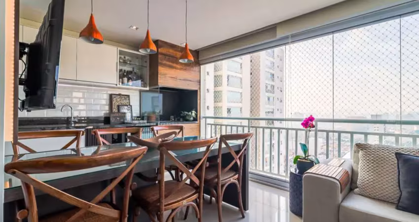 Apartamento tipo para venda em vila romana com 4 quartos, sendo 3 suítes, 139m²